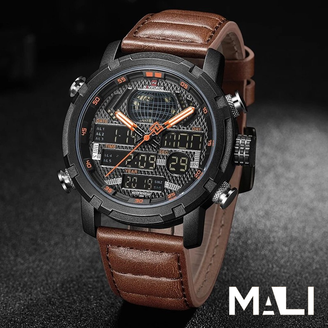 NAVIFORCE 9160 WORLD BROWN