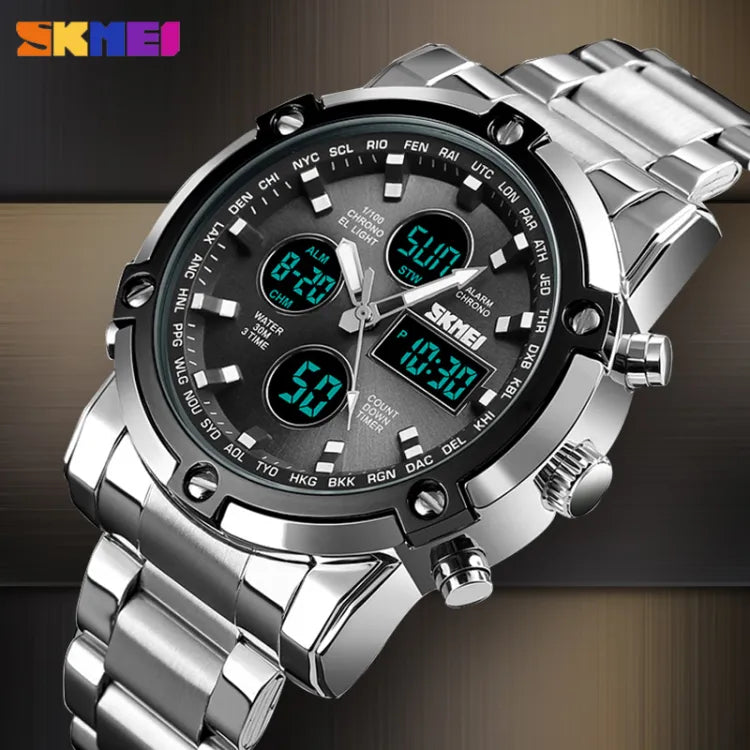 SKMEI SILVER 1389