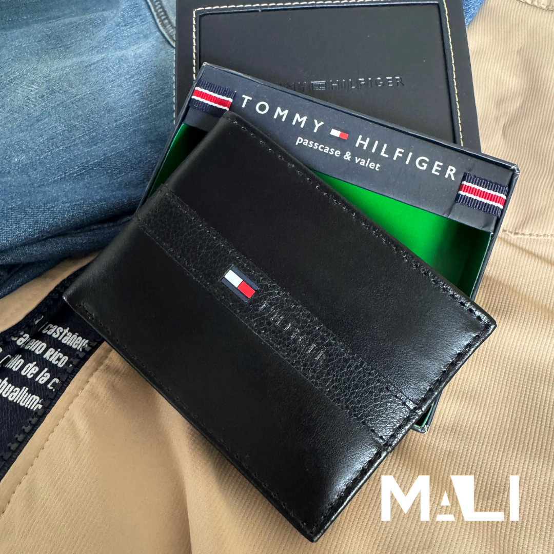 BILLETERA TOMMY HILFIGER BLACK ONE