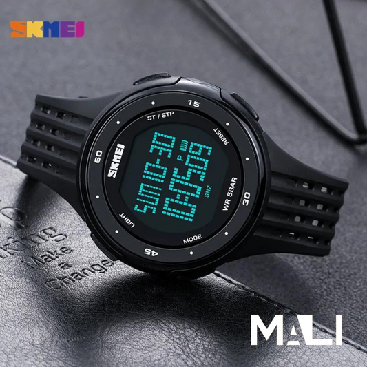 SKMEI SPORT BLACK FOR HIM