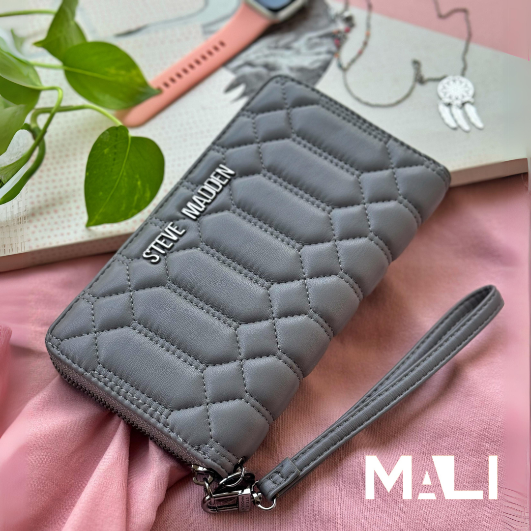 BILLETERA STEVE MADDEN GREY FOR HER