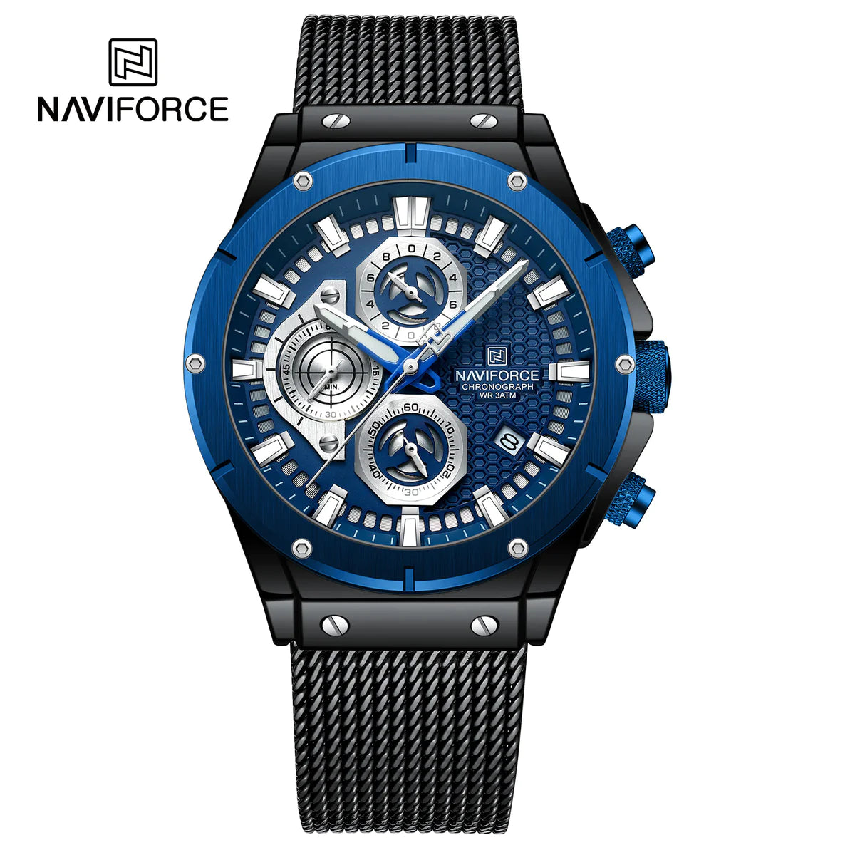 NAVIFORCE BLACK&BLUE